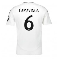 Real Madrid Eduardo Camavinga #6 Fußballbekleidung Heimtrikot 2024-25 Kurzarm